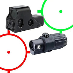 551 Metal Holographic Bright Green & Red Dot Sight