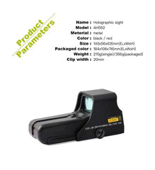 552 practical electronic holographic sight plus 20mm