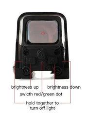 Practical Electronic Holographic Sight 553  mini 20mm